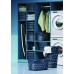 CURVER OCEANA 45L Koš na čisté prádlo 57,1 x 37,1 x 27,1 cm, modrá 00521-Z99