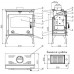 HAAS+SOHN krbová kamna Arktic černá 0470315000000