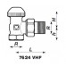 HERZ TS-98-VHF-Termostatický ventil M30x1,5 rohový 3/4" šedá krytka 1762422