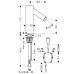 Hansgrohe AXOR STARCK Elektronická um. bat. DN15, na síť 230V, chrom 10145000