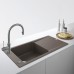 Franke FX FXG 611-100, 1000x500 mm, Granitový dřez, Tmavě hnědá 114.0540.820