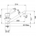 Franke FG 7477.071 Dřezová baterie bez sprchy, Chrom/Onyx 115.0297.478