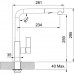 Franke FG 0392.082 Dřezová baterie s regulací, Chrom/Sahara 115.0392.360