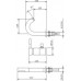 NOVASERVIS LA TORRE TOWER TECH vanová stojánková baterie bez ramene chrom 12045/1,0