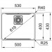 Franke KWC Ono 210/610-50 Nerezový dřez 127.0539.630