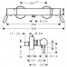 Hansgrohe Ecostat Comfort Sprchová termostat. baterie chrom 13117000