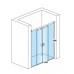 RONAL PLS2 Pur Light S posuvné dveře + stěna 150 cm, vlevo, chrom/Mastercarré PLS2G1505030