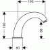 Hansgrohe Výtok pro montáž na okraj vany, chrom 15425000