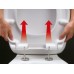 SAPHO 1703-110 VESUV WC sedátko Soft Close, antibakteriální, duroplast, bílá