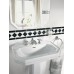 Hansgrohe AXOR CARLTON Tříotv. umyv. arm. s kříž. kohouty, chrom 17133000