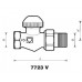 HERZ TS-90-V-Termostatický ventil přímý 3/8", M 28 x 1,5 červená krytka 1772365