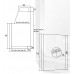 Lechma PL-190 Standard teplovodní krbová vložka 24 kW, 1 bar PL-190STAND24UO