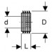 GEBERIT pryžová spojka 44 x 55 mm 119.668.00.1