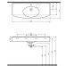 KOLO Caprice umyvadlo 115x47,5 cm s otvorem Reflex 2152900