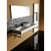 SAPHO GEMINI 22357 zrcadlo s LED osvětlením 110x65cm
