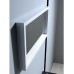 SAPHO MAJA 22434 zrcadlo v rámu 90x40cm, bílá