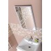 SAPHO FLOAT zrcadlo s LED osvětlením 500x700mm, bílá 22557