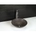 SAPHO BLOK 2401-02 kamenné umyvadlo průměr 40cm, matný modrý kámen