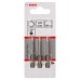 BOSCH Šroubovací bit zvlášť tvrdý Extra-Hart HEX 3, 49 mm 2607001732