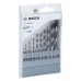 BOSCH 9dílná sada spirálových vrtáků HSS PointTeQ Hex 2–8 mm 2607002826