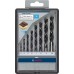 BOSCH Robust Line Sada spirálových vrtáků do dřeva, 8dílná 2607010533 BOSCH Robust Line Sada spirálových vrtáků do dřeva, 8dílná 2607010533