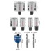 BOSCH Sada děrovek PRO Multi Material PC Plus, 9 ks 2608594436