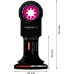 BOSCH Ponorný pilový list pro oscilační nářadí EXPERT MultiMax PAII 52 APIT, 52mm 2608900030