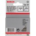 BOSCH Sponky do sponkovačky z tenkého drátu, typ 53, nerezové 2609200214