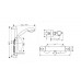 Hansgrohe CROMA Ecostat Kombinace do sprchy, chrom 27063000