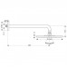 Hansgrohe RAINDANCE AIR Talíř. hor. sprcha 240 EcoSmart s ramenem, chrom 27461000