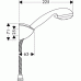 Hansgrohe CROMA Sprchová sada 2jet / Porter´C 1,60 m DN15, chrom 27534000