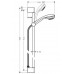 Hansgrohe CROMETTA 85 Sprch. sada Multi / Unica´Crometta 0,90 m DN15, chrom 27766000