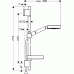 Hansgrohe RAINDANCE Sprchová sada S 120 AIR 3jet/ Unica´S Puro 0,65 m DN15, chrom 27886000