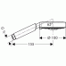 Hansgrohe RAINDANCE S 100 AIR 3jet Ruční sprcha DN15, chrom 28504000