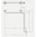 SAPHO SENIOR 301102034 Madlo do sprchy 670x670mm, bílá