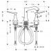 Hansgrohe METRIS C Tříotvorová umyvadlová armatura DN15, chrom 31073000