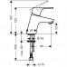 Hansgrohe Focus E2 - Stojánkový ventil, chrom 31130000