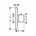 Hansgrohe METRIS NEW Podomítková termostat. baterie chrom 31570000