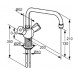 KLUDI Standard dřezová baterie chrom 316580515