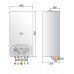 ARISTON BS II 24 CF plynový závěsný kotel, kombinovaný, odtah spalin do komína