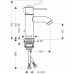 Hansgrohe AXOR UNO2 Páková umyvadlová baterie DN15, chrom 38020000