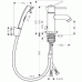 Hansgrohe AXOR UNO2 Bidette sada DN15, chrom 38225000