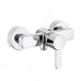 KLUDI Zenta sprchová jednopáková baterie chrom/black 388708675