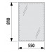 JIKA CLEAR zrcadlo 55x81 cm H4557111731441