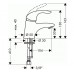 Hansgrohe Focus E - umyvadlová baterie, chrom 31718000
