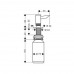 Hansgrohe Dávkovač mycích prostředků, chrom 40418000