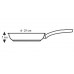 BANQUET Pánev STEAK 28cm TITANIUM DIAMOND Quantanium 40DMHR28TCE-A