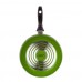 BANQUET Pánev WOK 24 cm zelená Natura Ceramia Verde 40JC24WCCGR