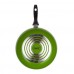 BANQUET Pánev WOK 28 cm zelená Natura Ceramia Verde 40JC28WCCGR