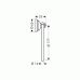 Hansgrohe AXOR CARLTON Kruh na ručník, chrom/zlato 41421090